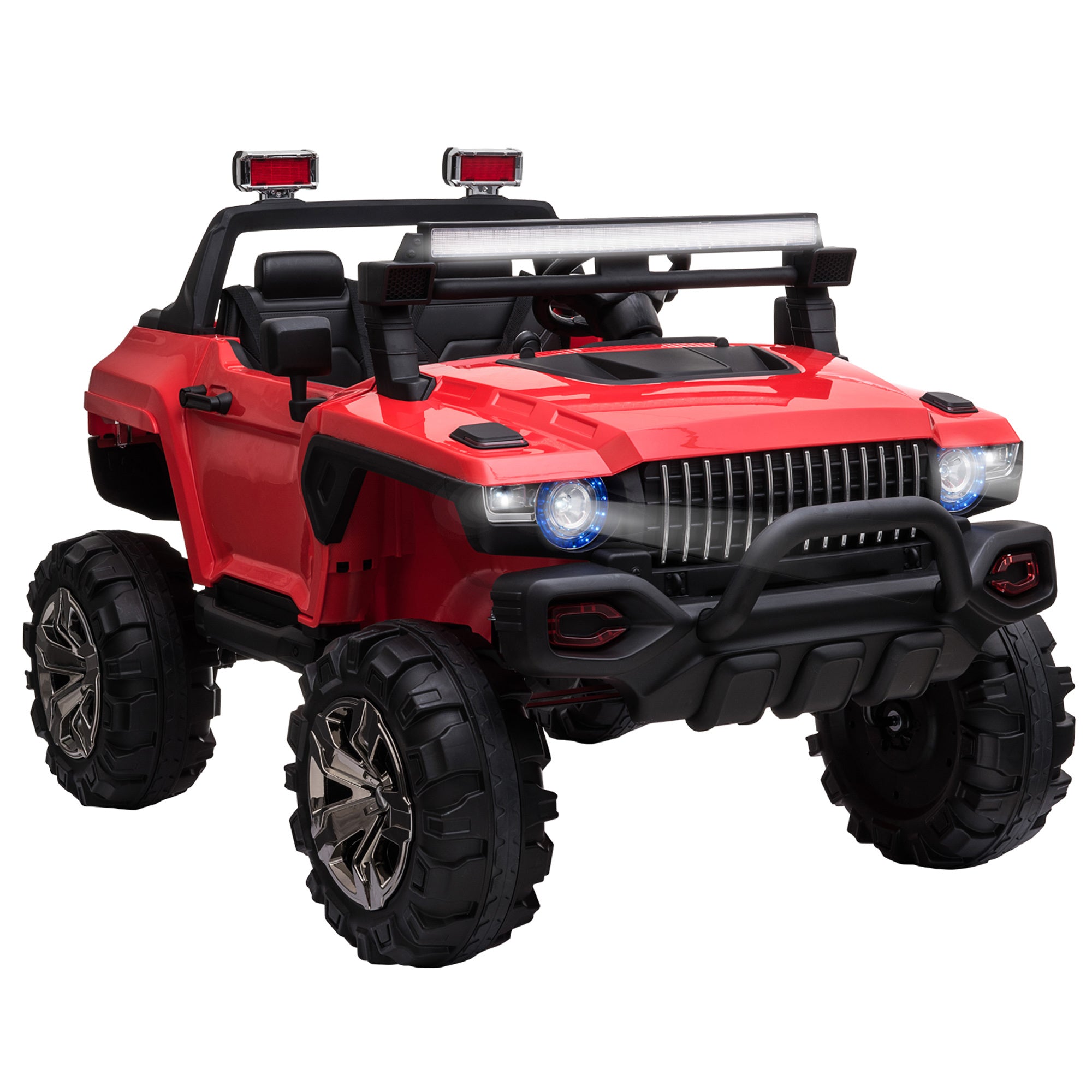 12V Police Car Ride-on Truck with Remote Control