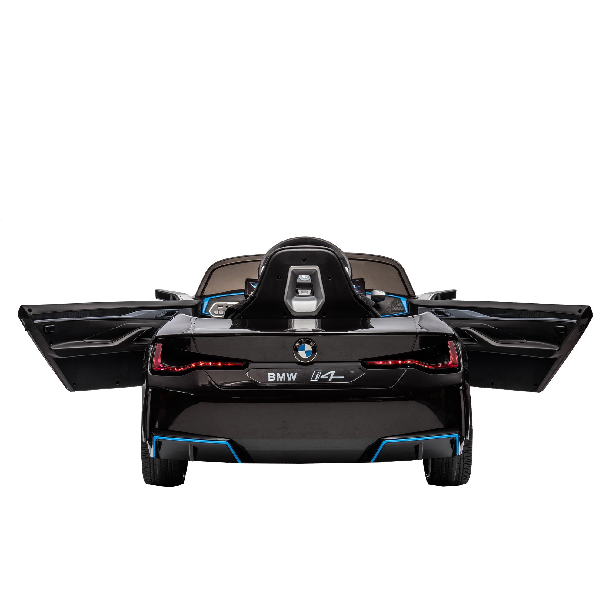BMW I4 12V Kids Ride-On Car with Remote Control (black)