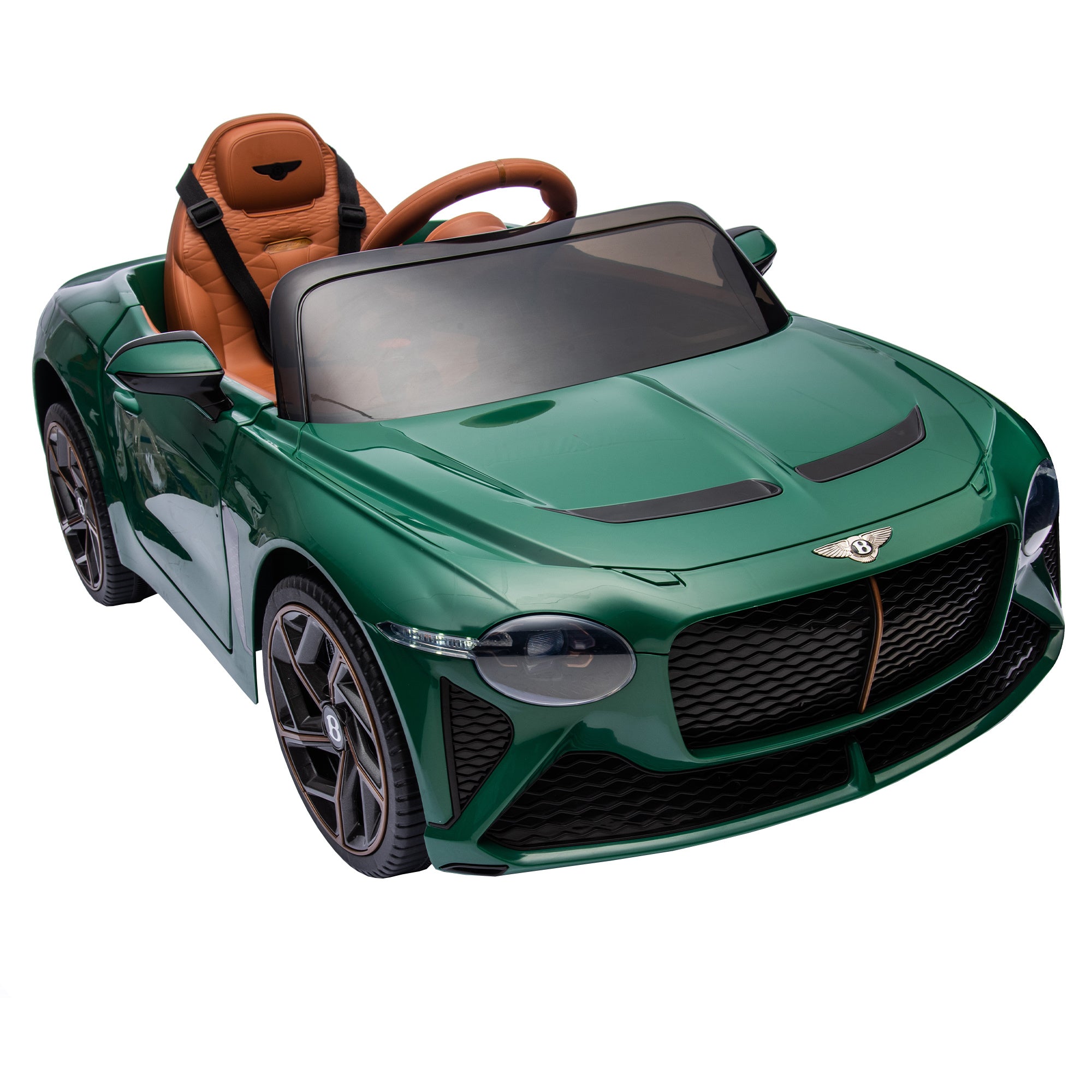 Bentley Mulsanne 12V 7A Kids Ride-On Car with Remote Control (Green)
