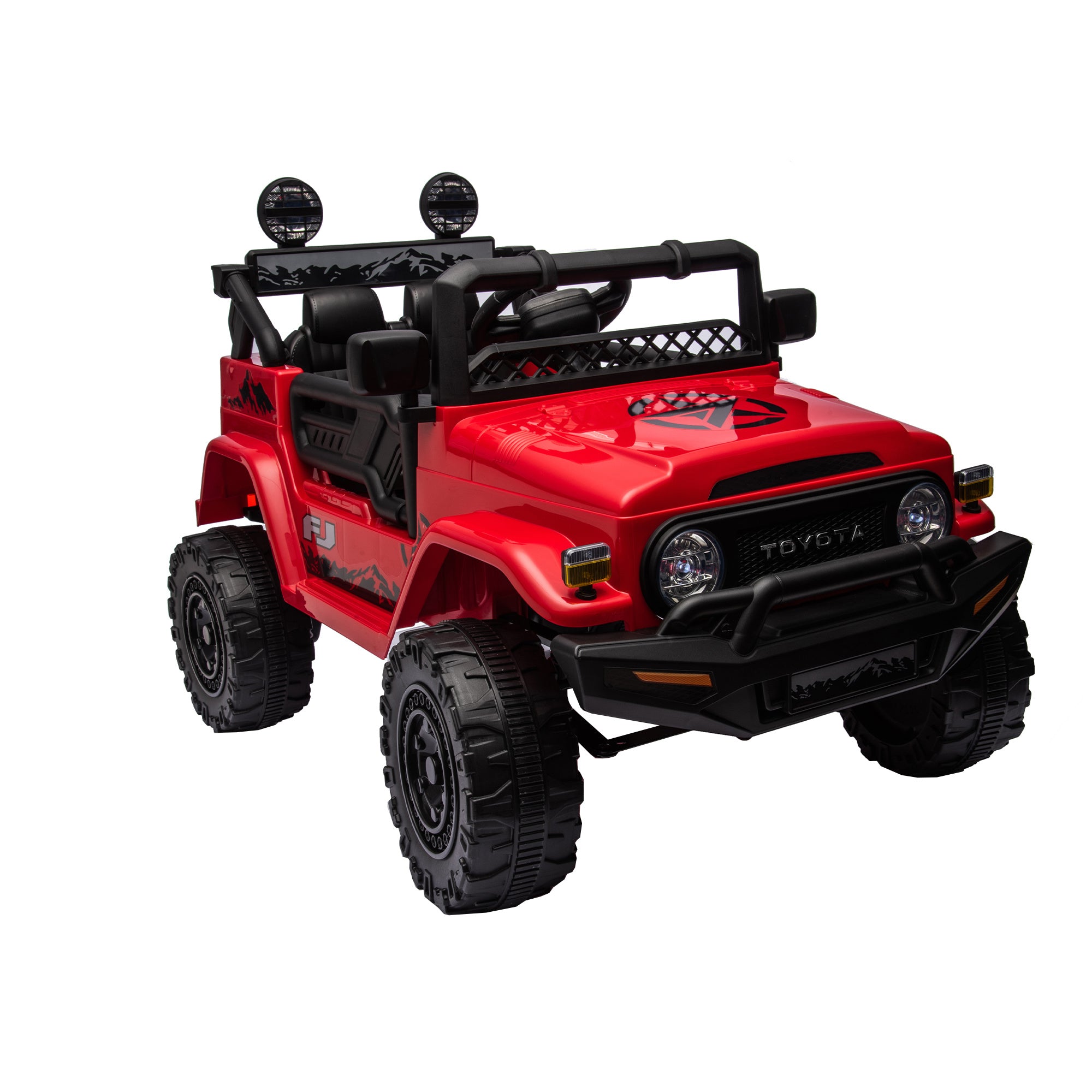 Toyota FJ Cruiser 12V Kids Ride-On Car with Remote Control