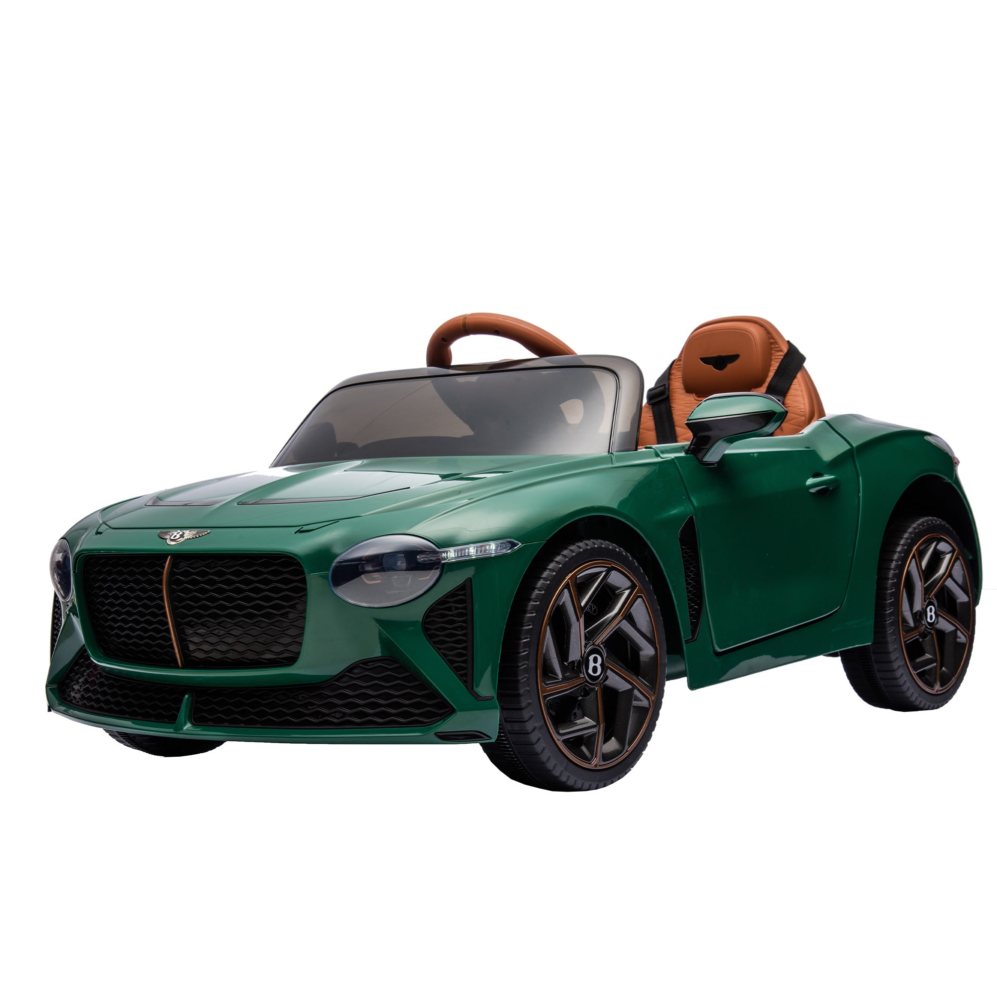 Bentley Mulsanne 12V 7A Kids Ride-On Car with Remote Control (Green)