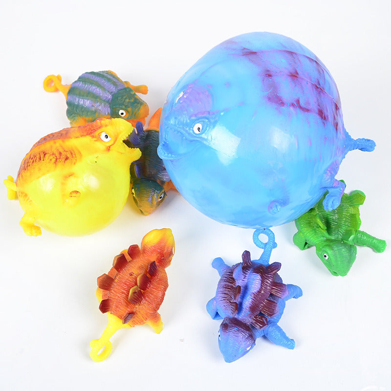 Inflatable Dinosaur Vent Balls for Kids