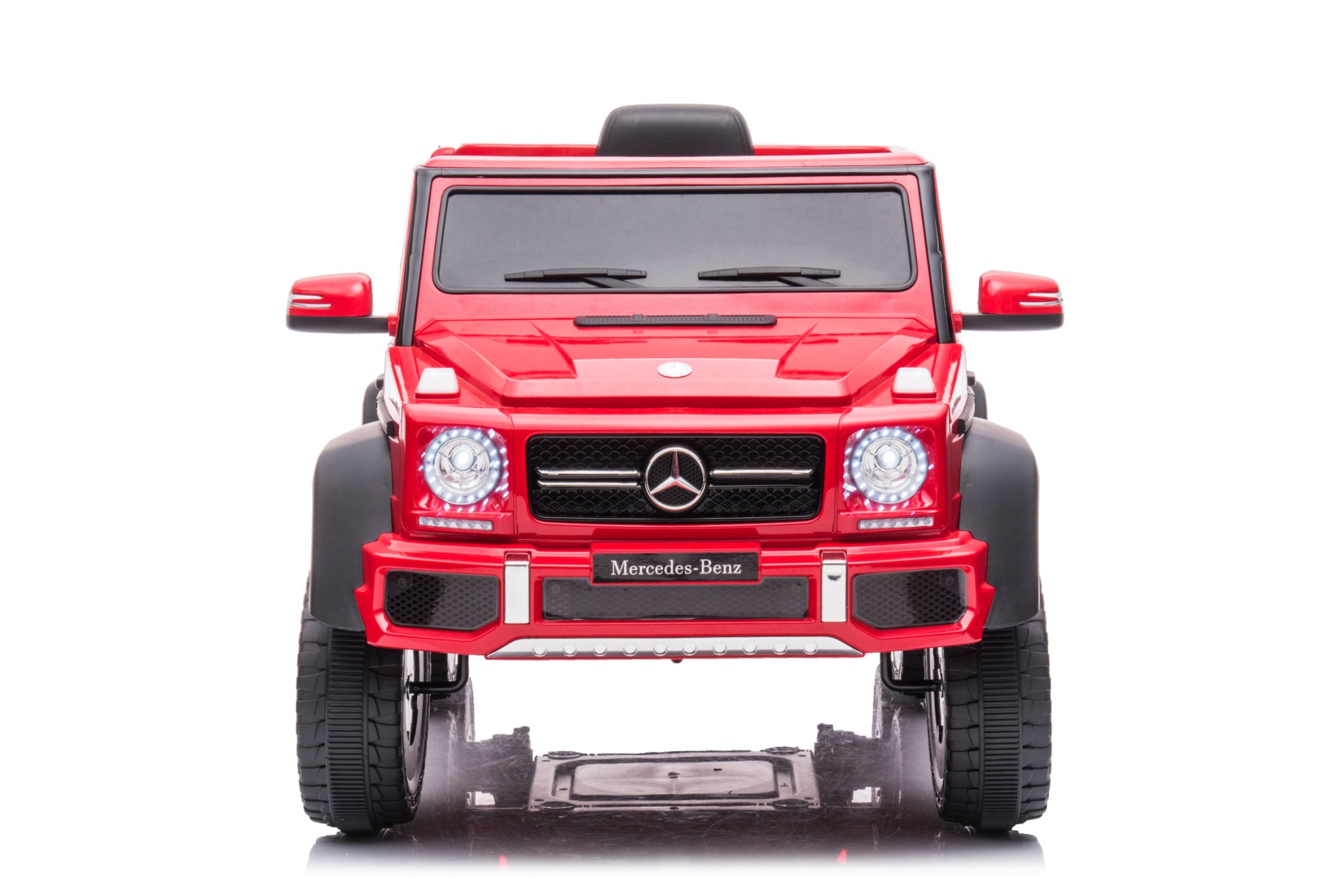 Mercedes-Benz 6-Wheel Electric Kids Ride-On Car with Remote Control (red)