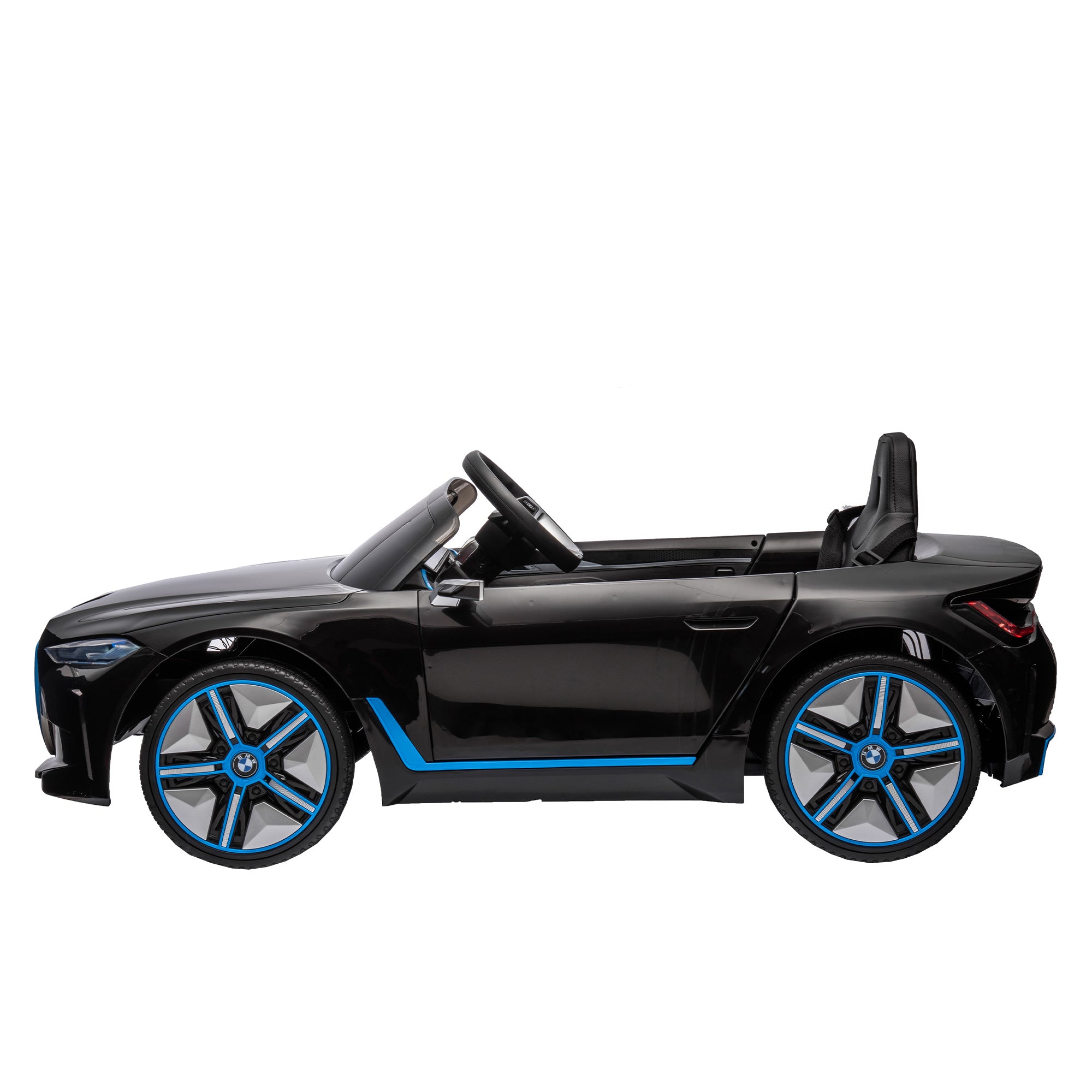 BMW I4 12V Kids Ride-On Car with Remote Control (black)