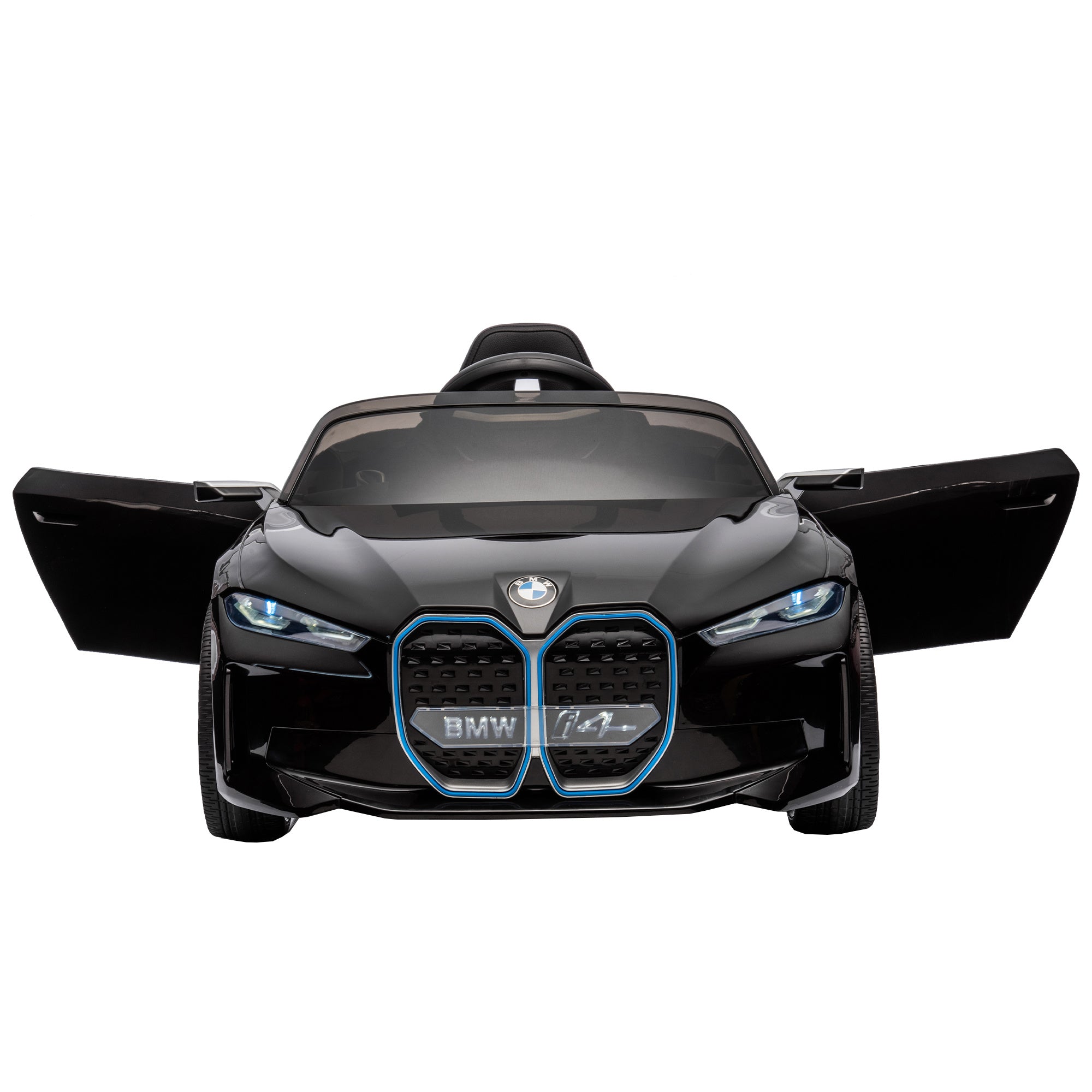 BMW I4 12V Kids Ride-On Car with Remote Control (black)