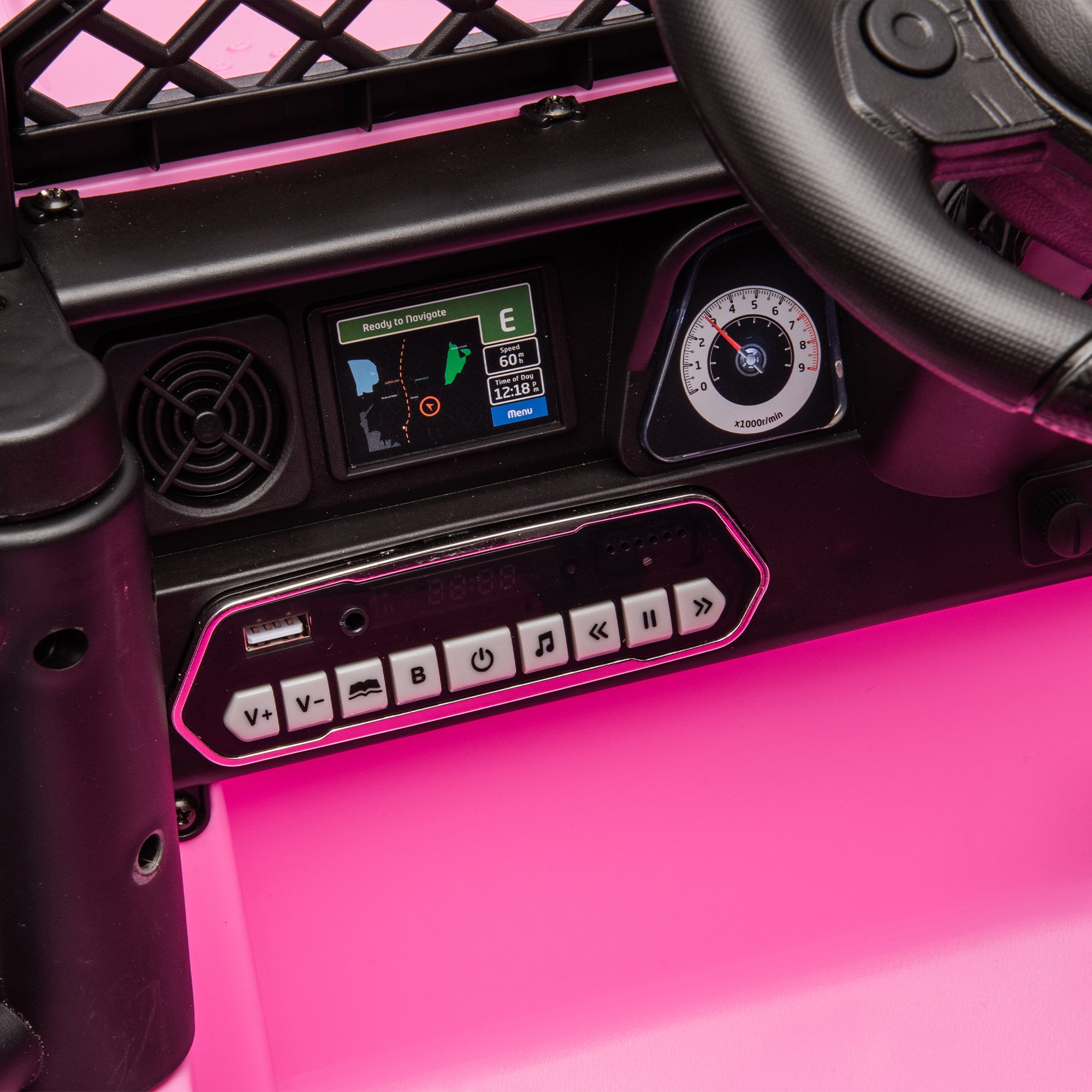 Toyota FJ Cruiser 12V Kids Ride-On Car with Remote Control