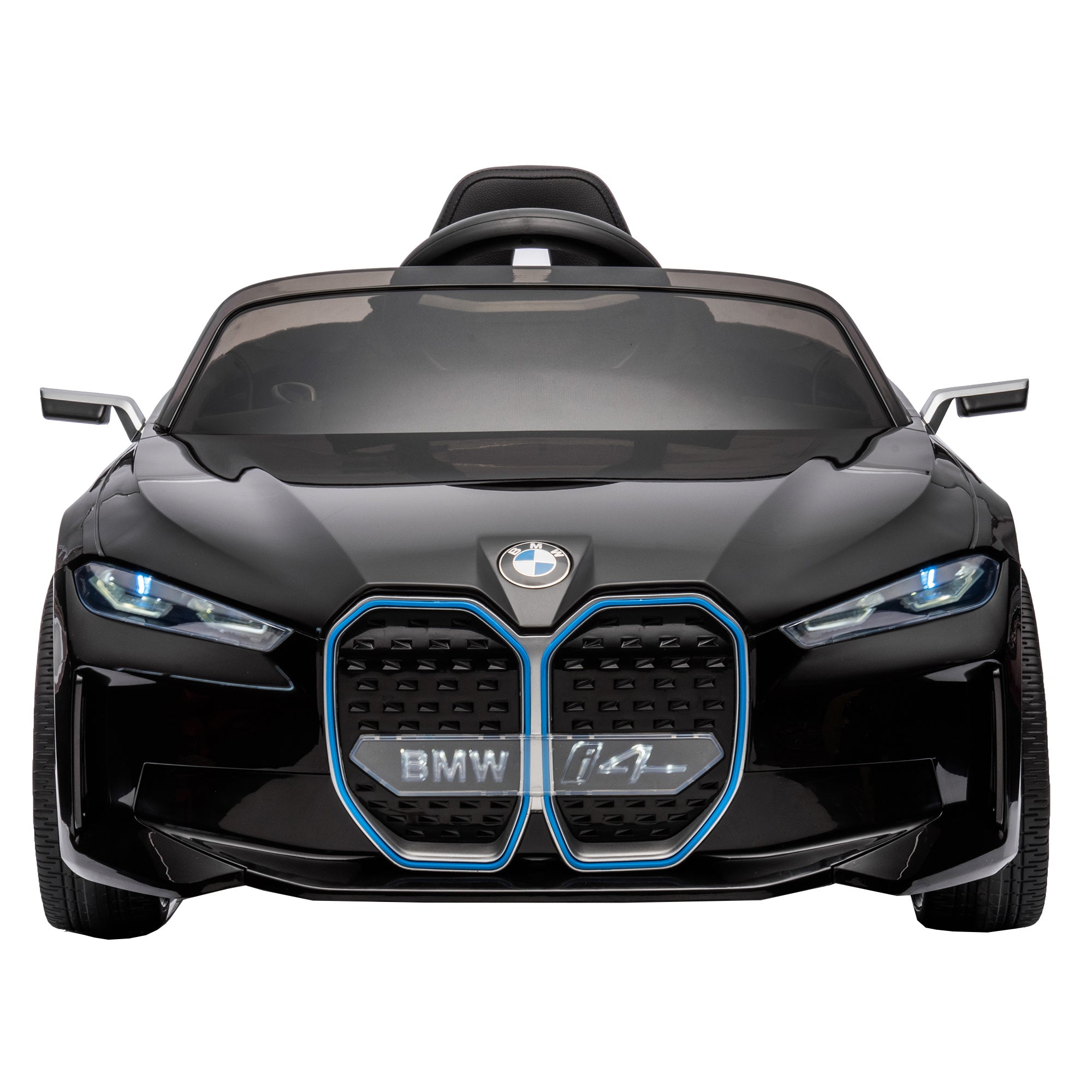 BMW I4 12V Kids Ride-On Car with Remote Control (black)