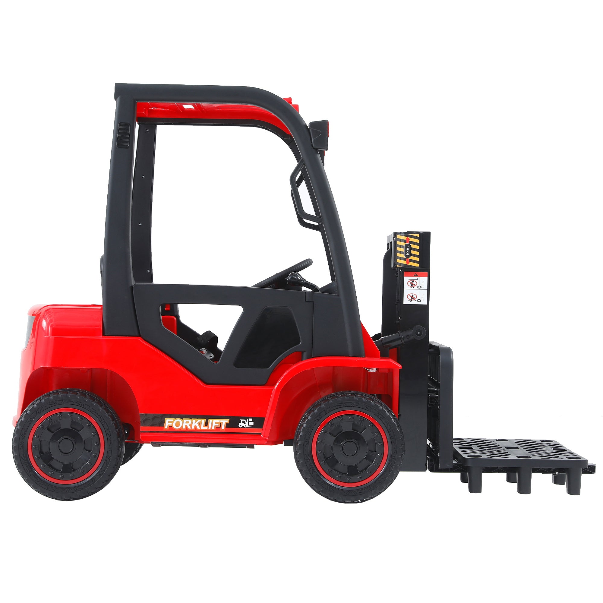12V7A Electric Forklift Ride-On Car for Kids with Remote Control