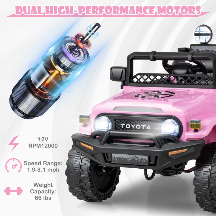 12V 7Ah Toyota FJ Cruiser Electric Car with Remote Control