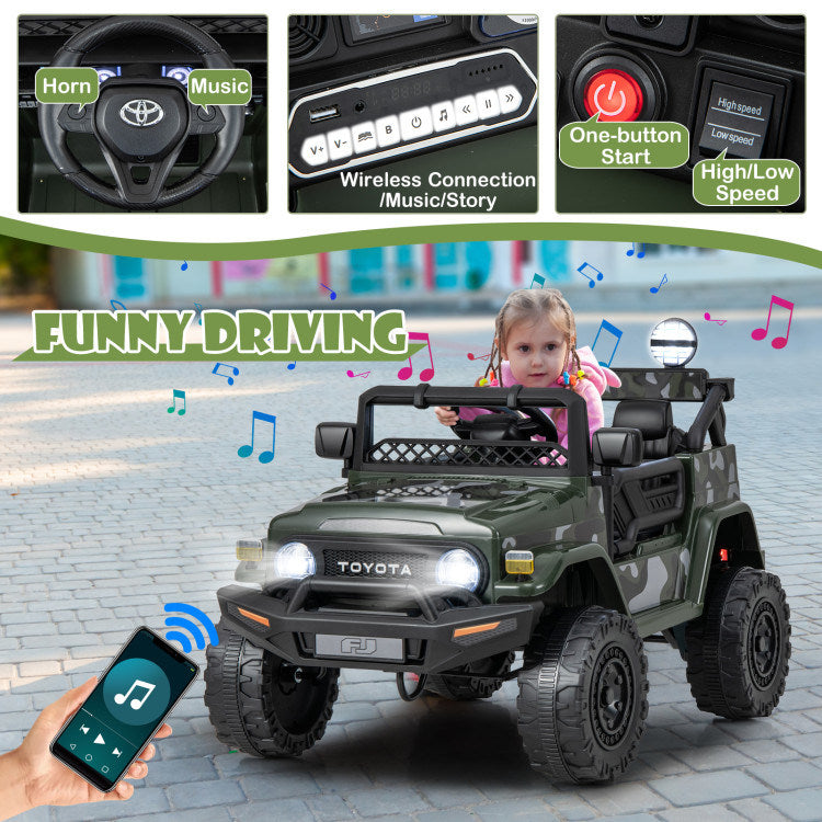 12V 7Ah Toyota FJ Cruiser Electric Car with Remote Control