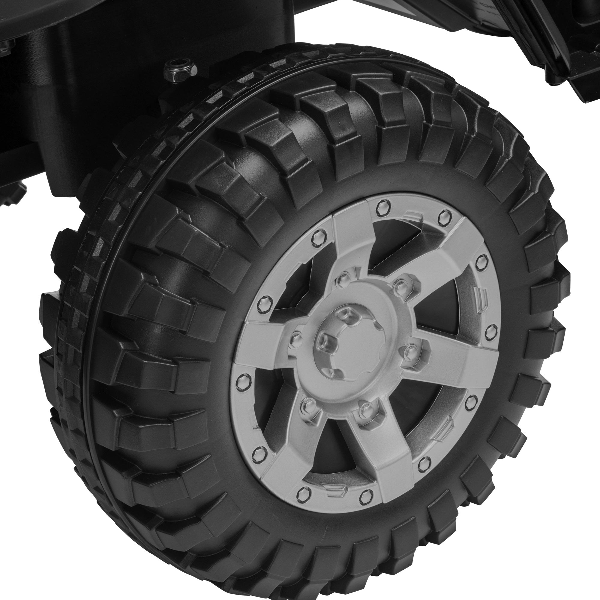 Black 12V kids Ride On Jeep with Remote Control