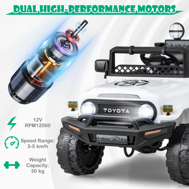 12V 7Ah Toyota FJ Cruiser Electric Car with Remote Control