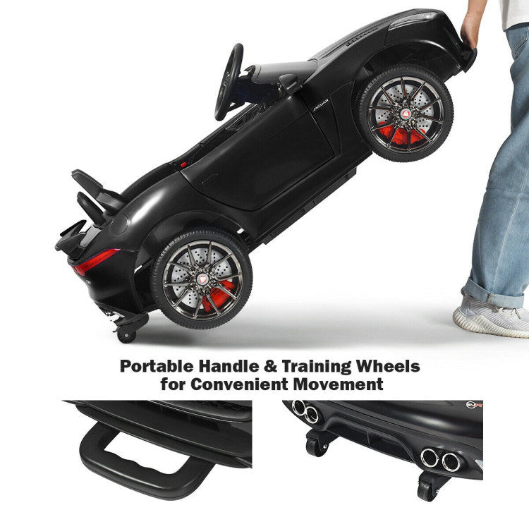 12V Jaguar F-Type SVR Licensed Kids Ride On Car