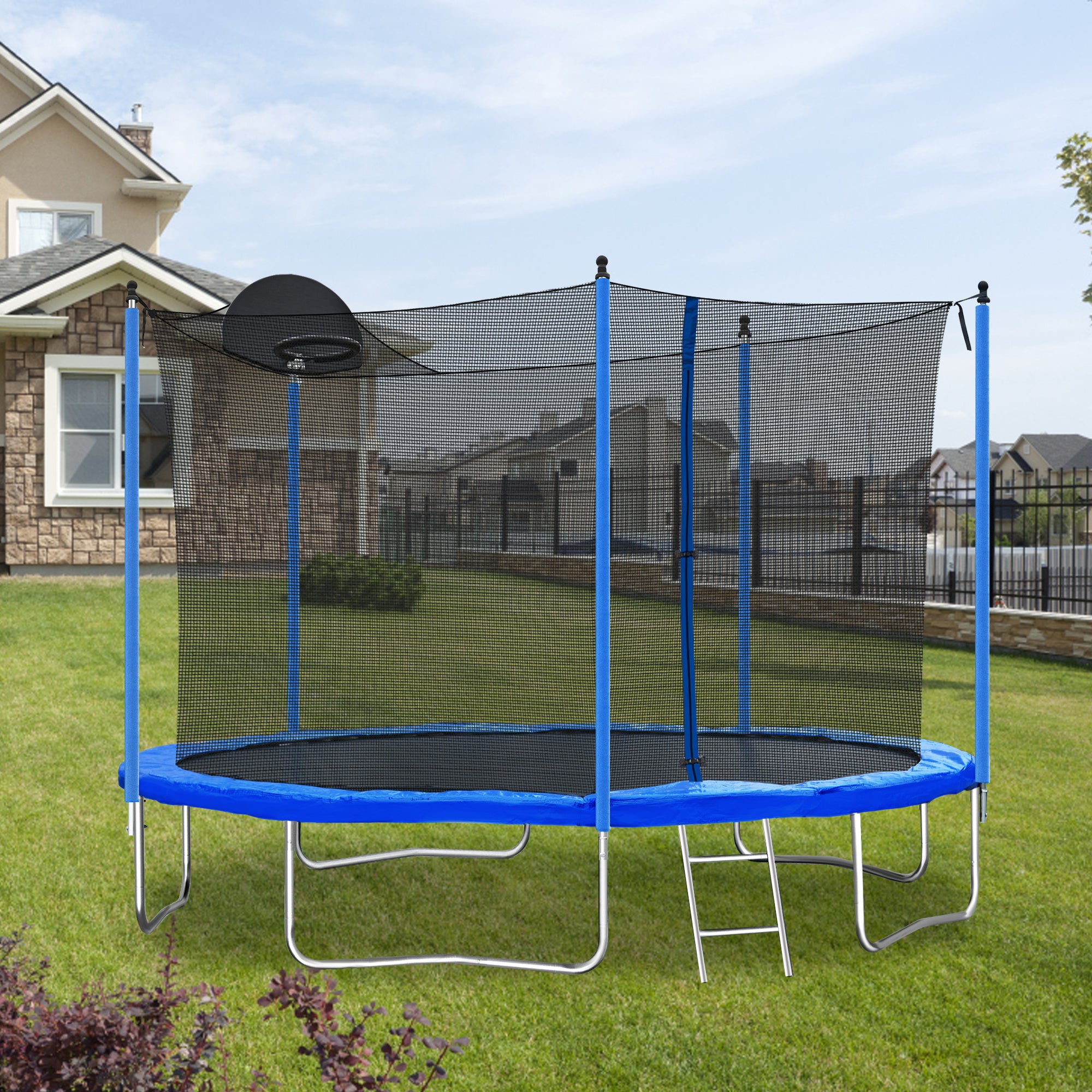 12FT Trampoline for Adults & Kids