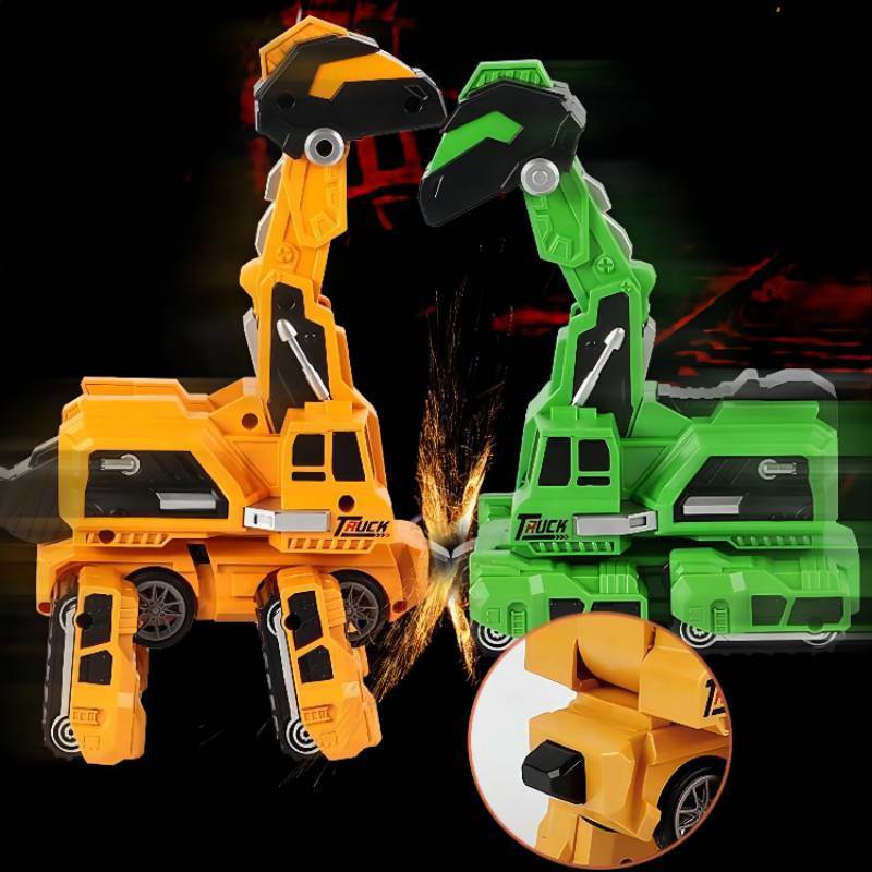 Transforming Dino-Excavator Toy