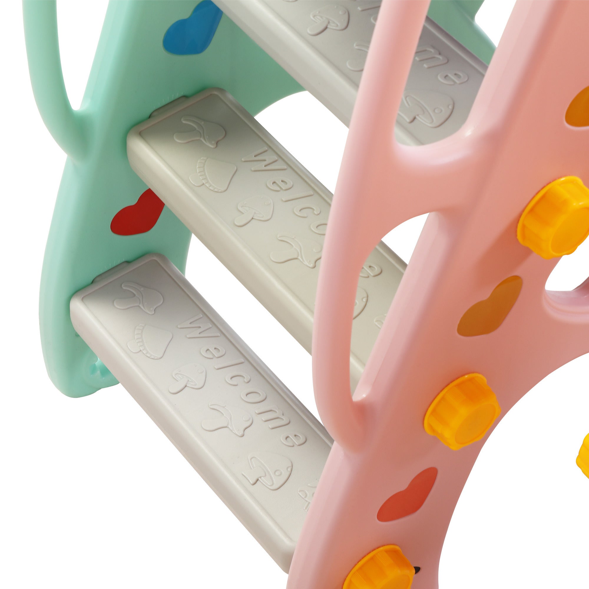 Extra-Long Slide and Swing Playset