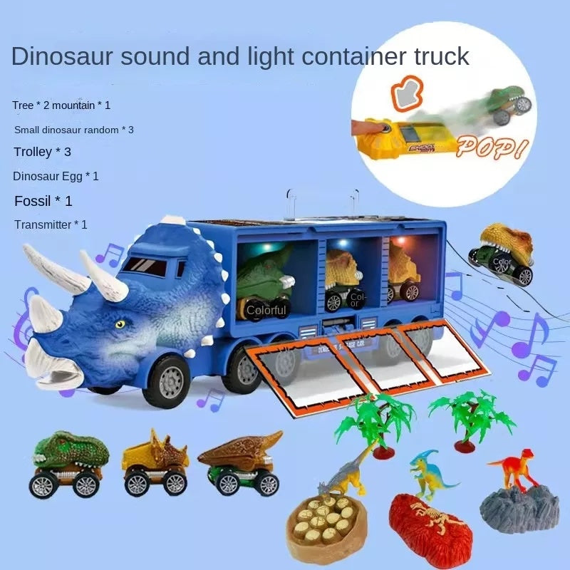 Dinosaur Toy Car with Lights