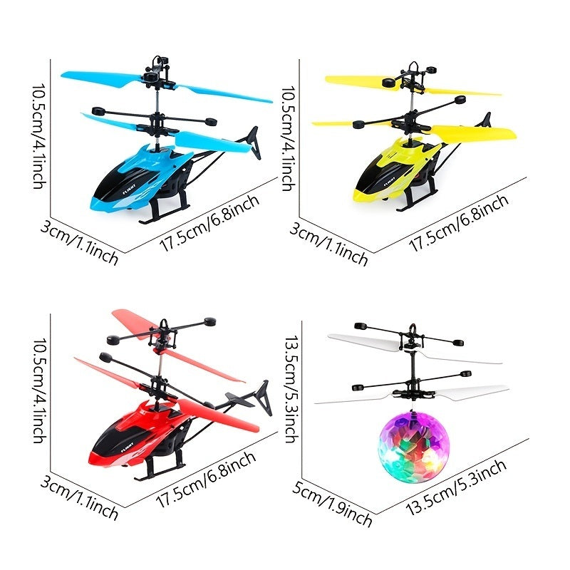 Light-Up Flying Helicopter Toy