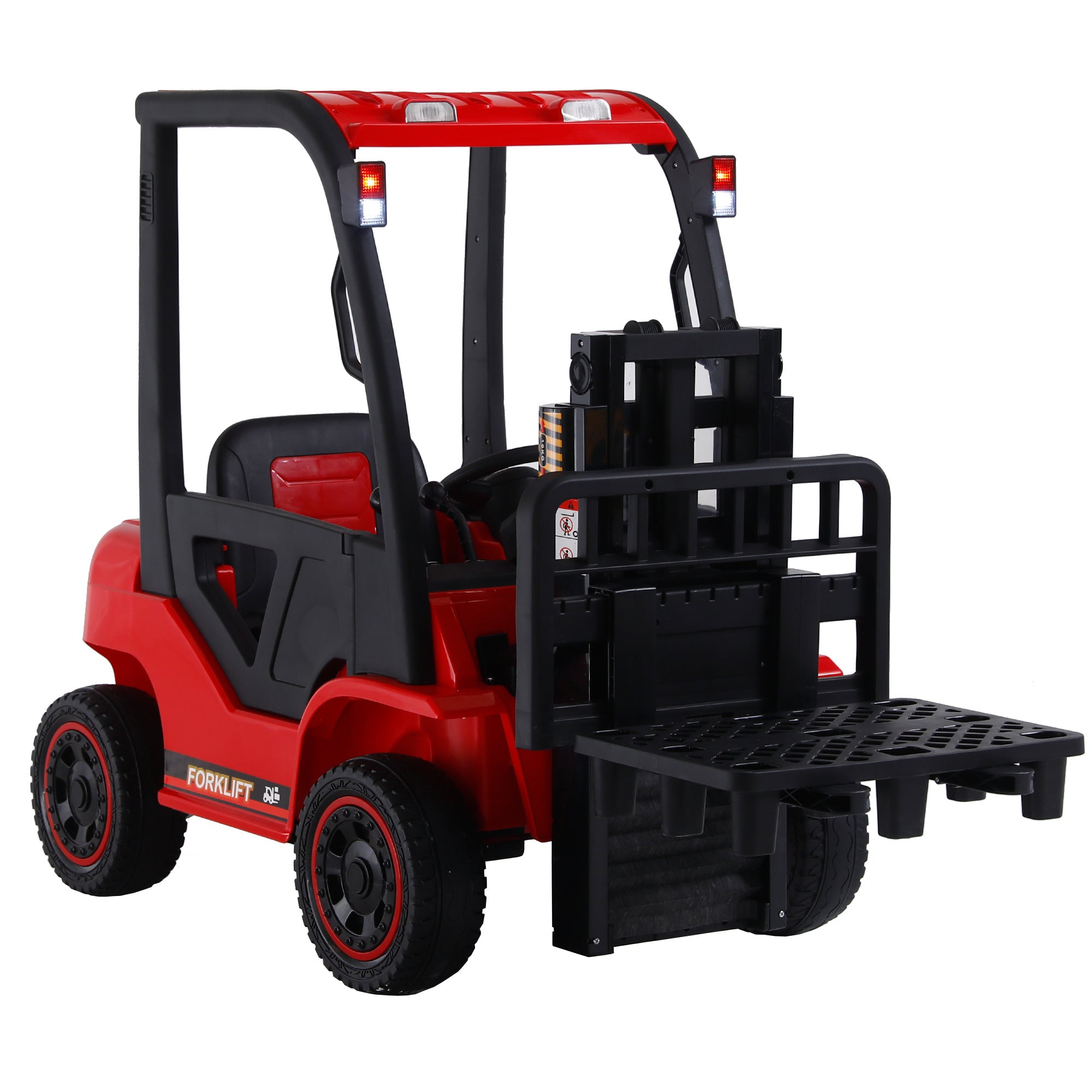 12V7A Electric Forklift Ride-On Car for Kids with Remote Control