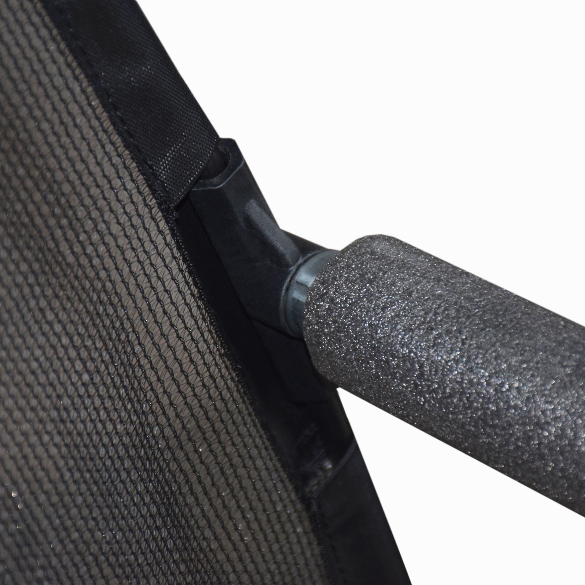 14FT Trampoline with Safety Enclosure (Black & Orange)