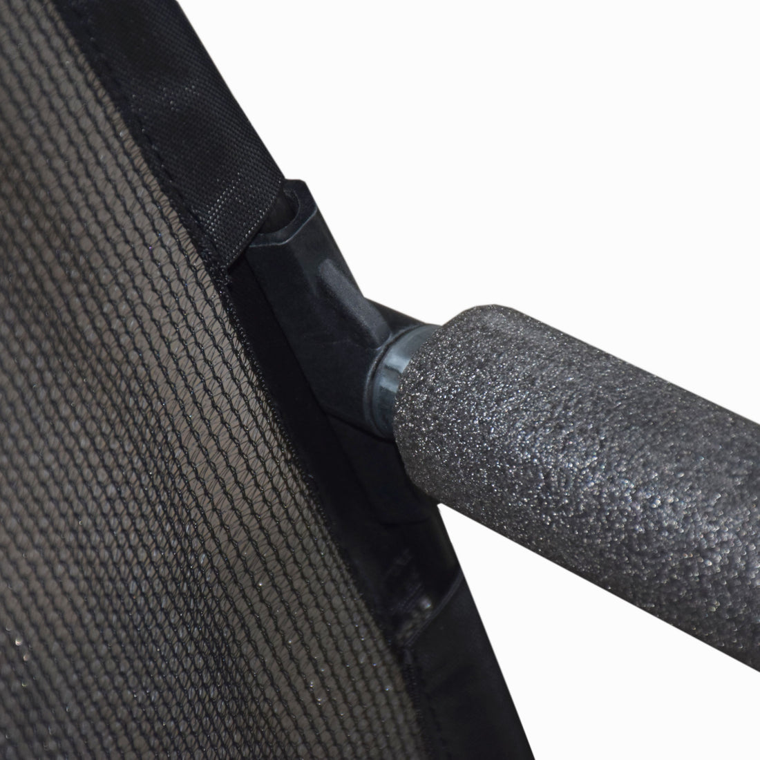 14FT Trampoline with Safety Enclosure (Black & Orange)