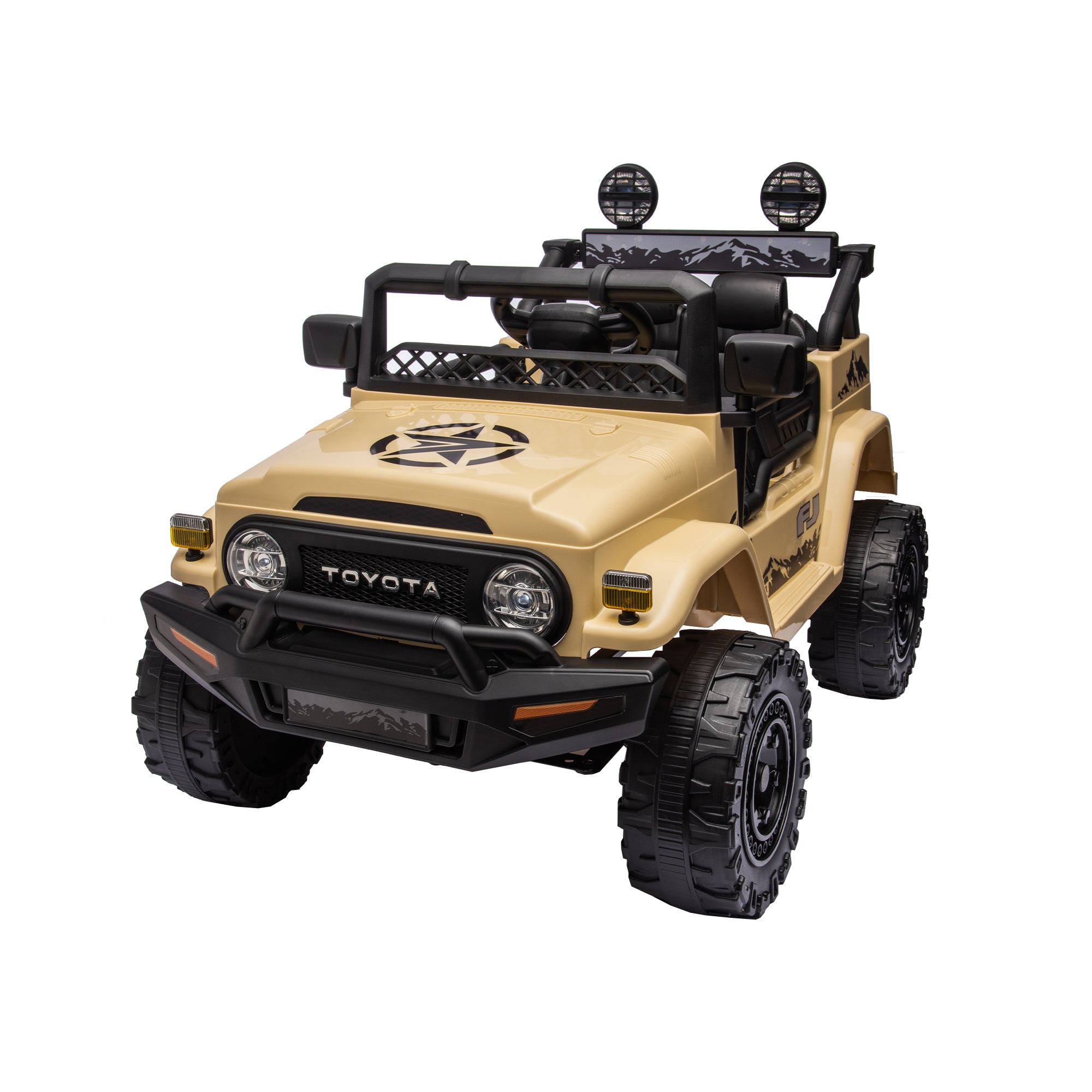 Toyota FJ Cruiser 12V Kids Ride-On Car with Remote Control