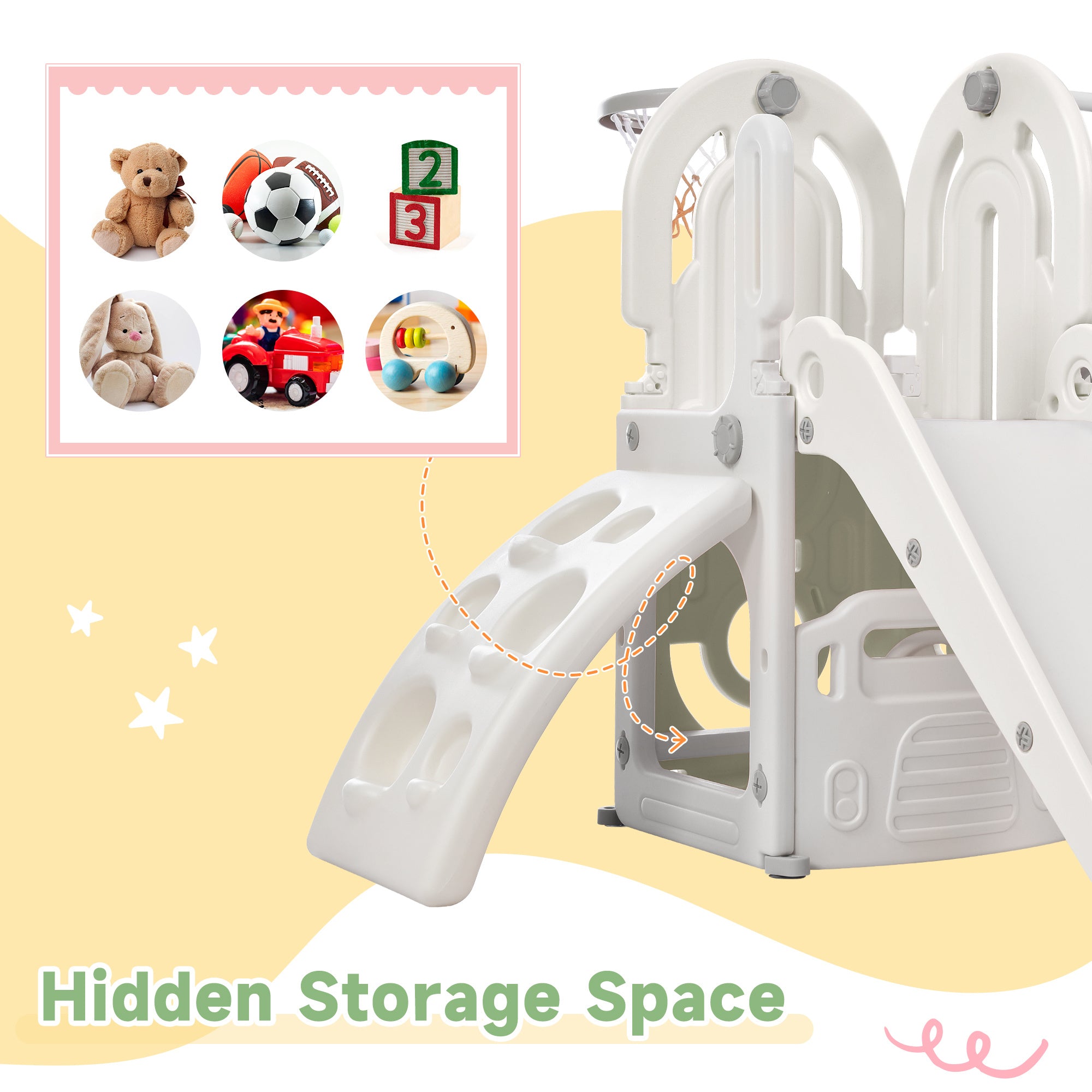 5-in-1 Toddler Playground