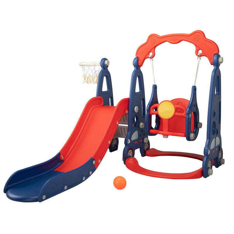 3-in-1 Slide and Swing Set