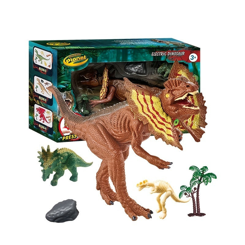Hand Press Dinosaur Toy Set