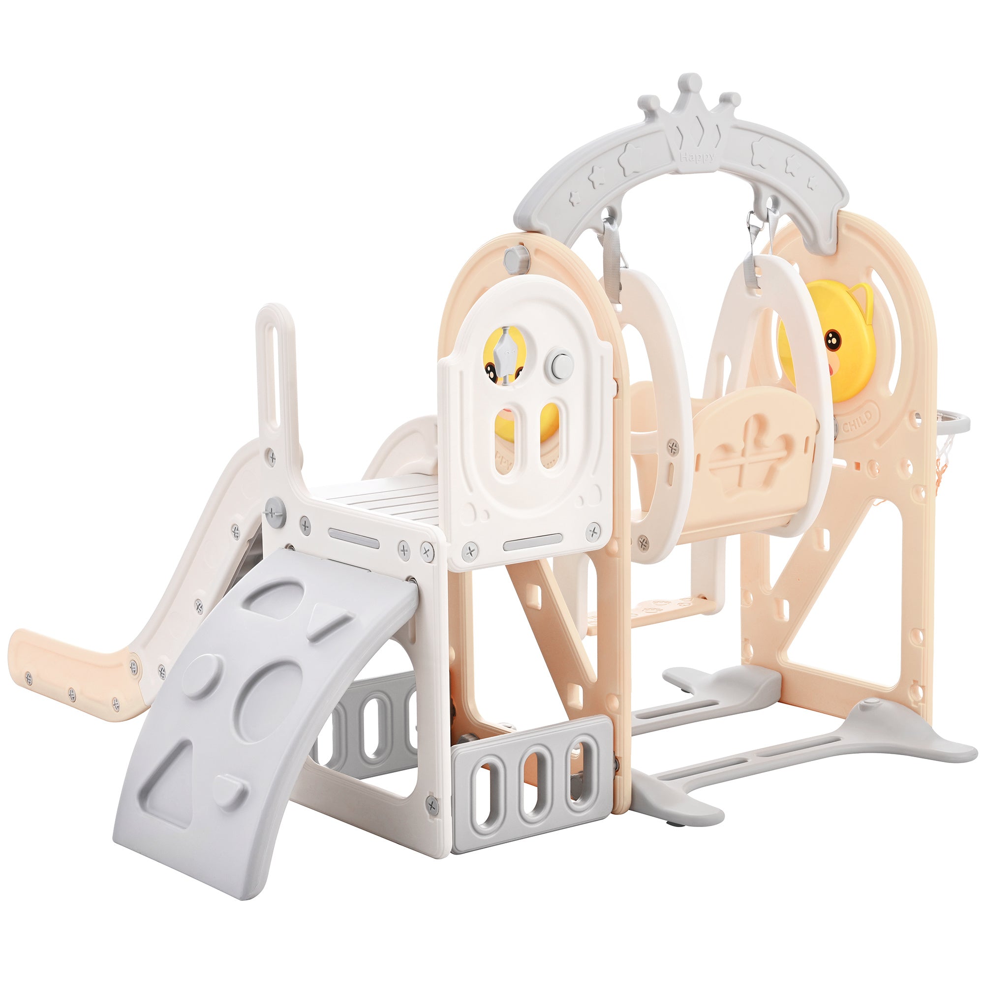 5-in-1 Toddler Playground with Slide