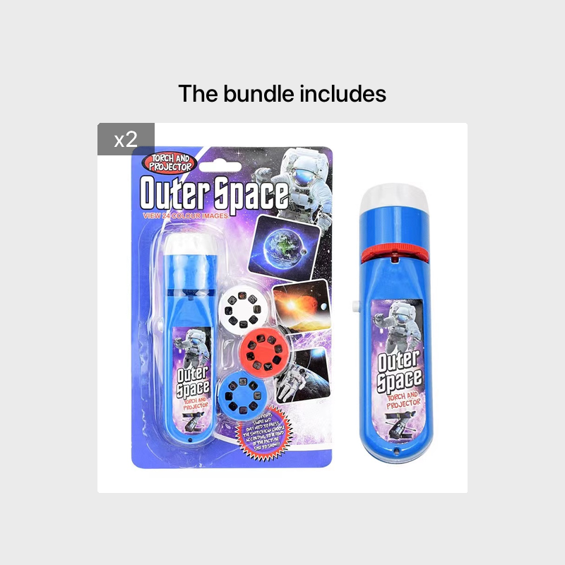 Dinosaur Projection Flashlight for Kids