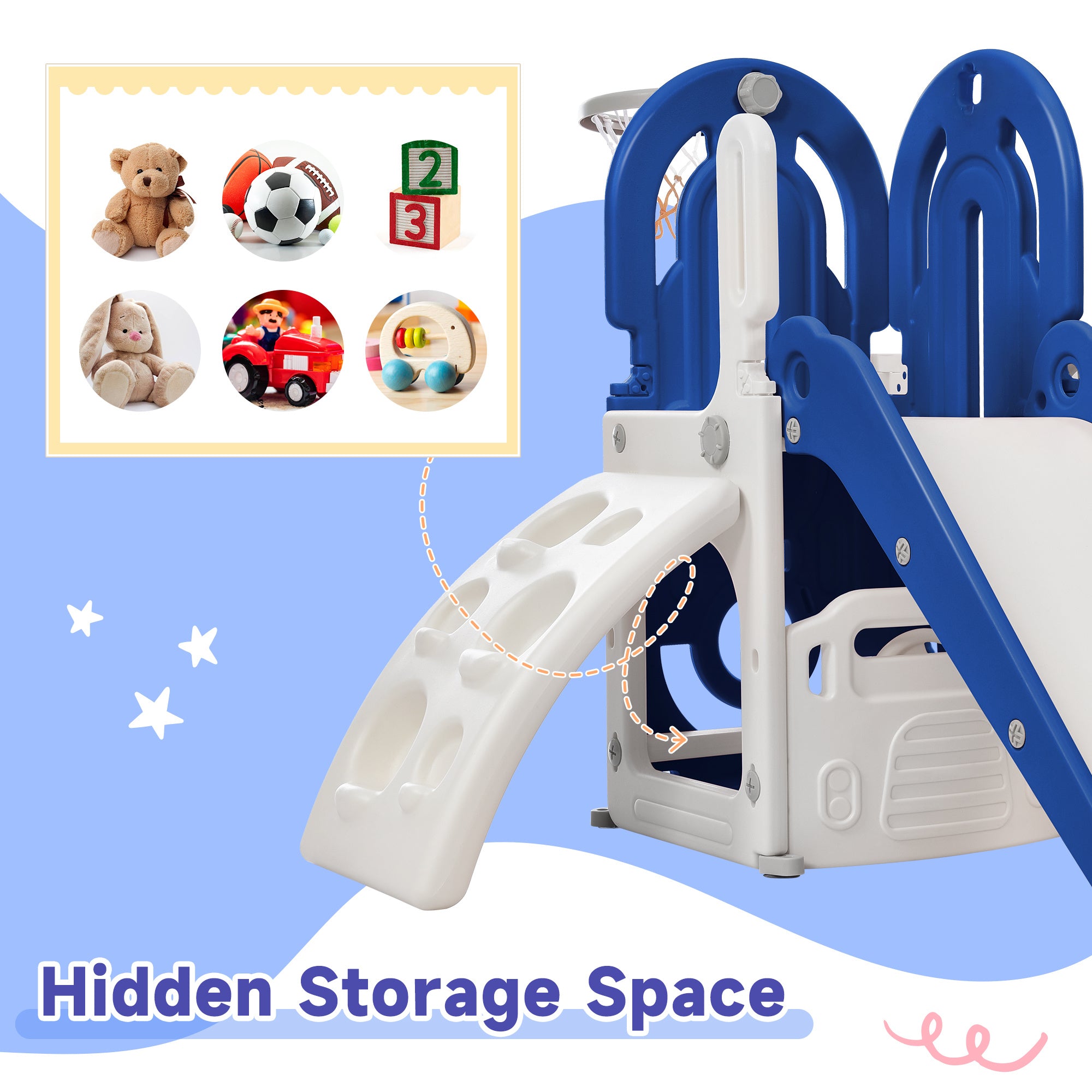 5-in-1 Toddler Playground