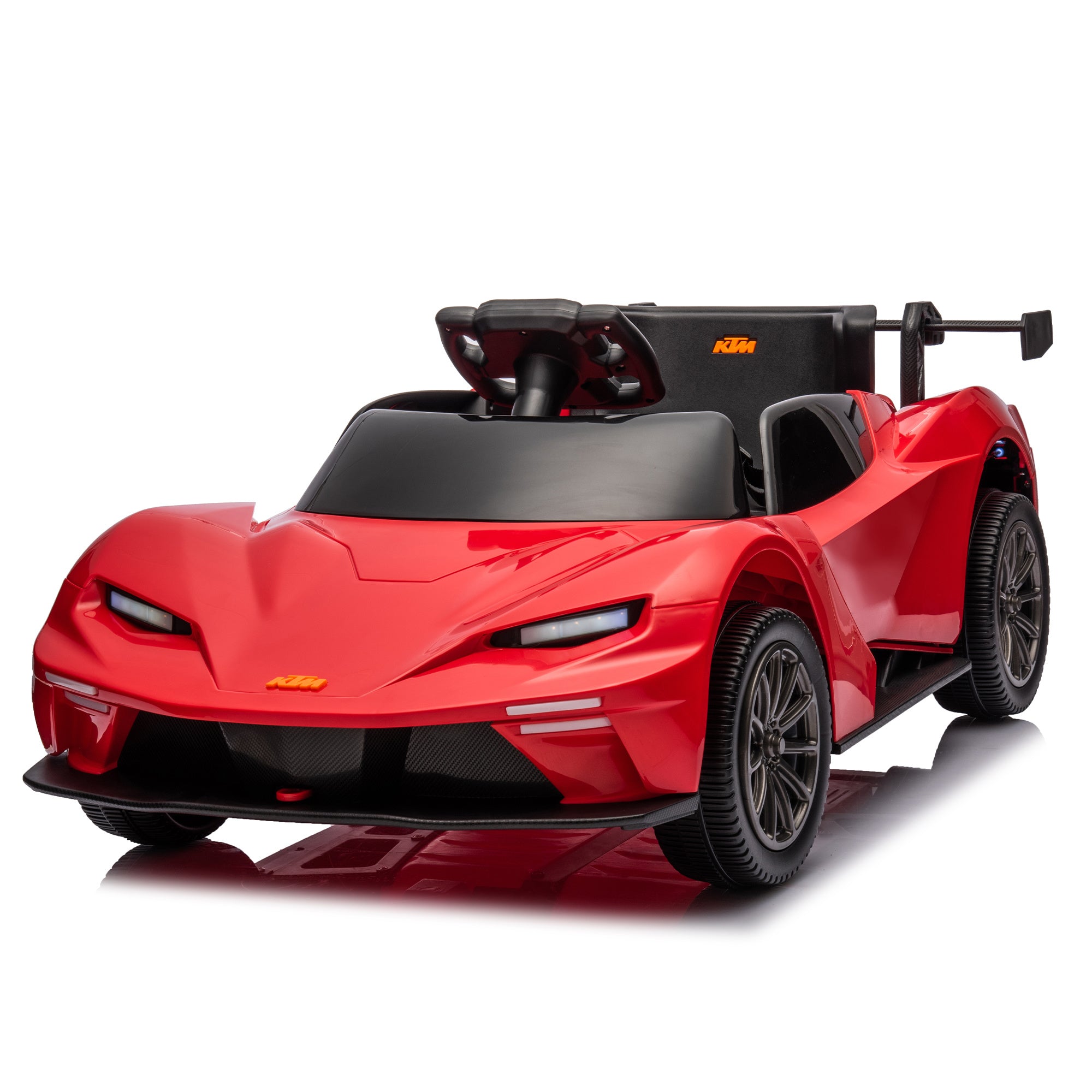 Licensed ktm x bow gtx,12v7A Kids ride on car 2.4G W/Parents Remote Control,electric car for kids,Three speed adjustable,Power display, USB,MP3 ,Bluetooth,LED light,Two-point safety belt
