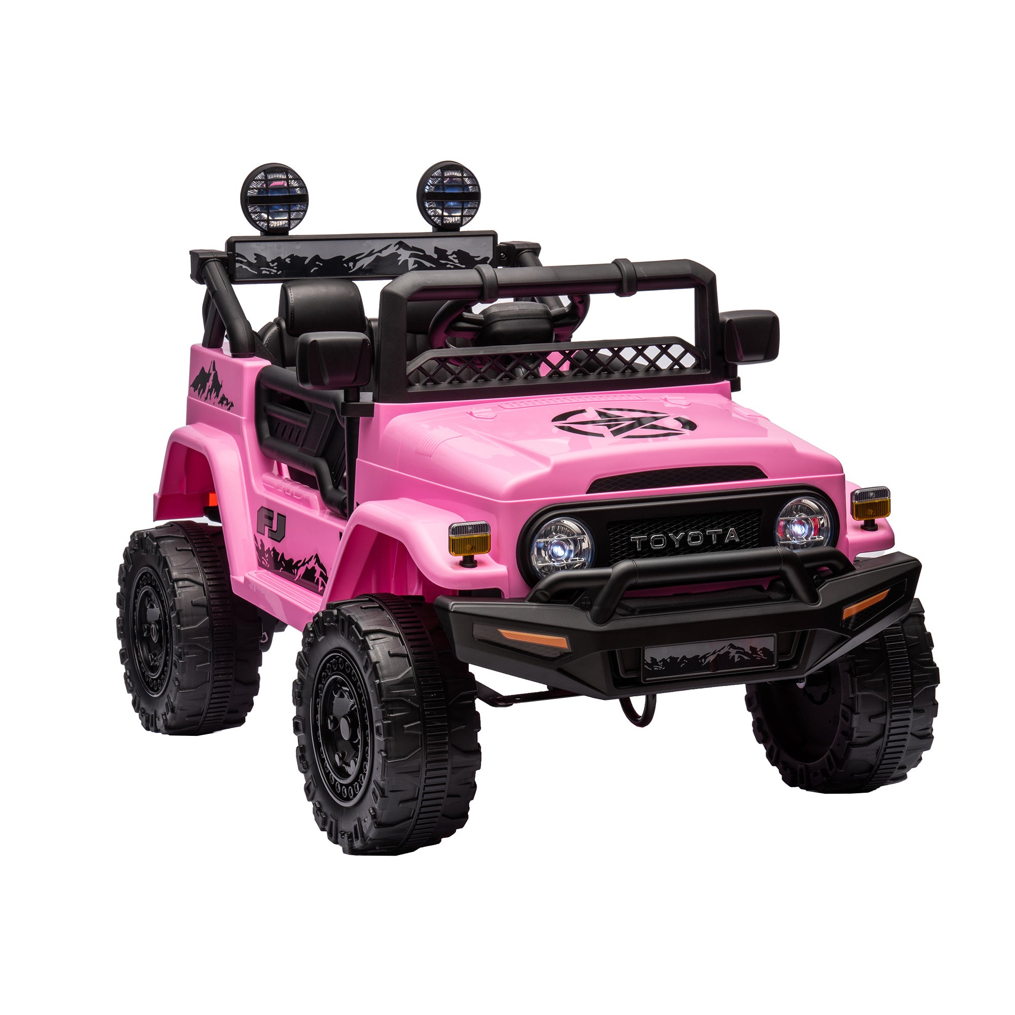 Toyota FJ Cruiser 12V Kids Ride-On Car with Remote Control