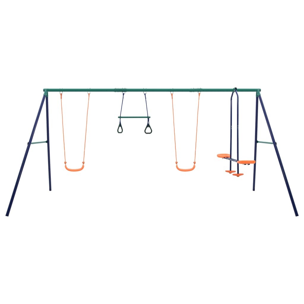 Steel Swing Set with Rings