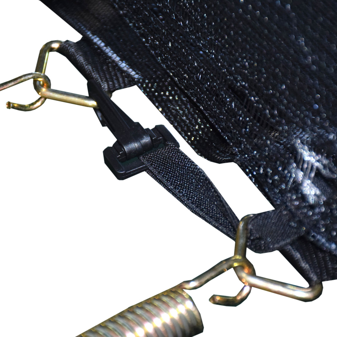 14FT Trampoline with Safety Enclosure (Black & Orange)