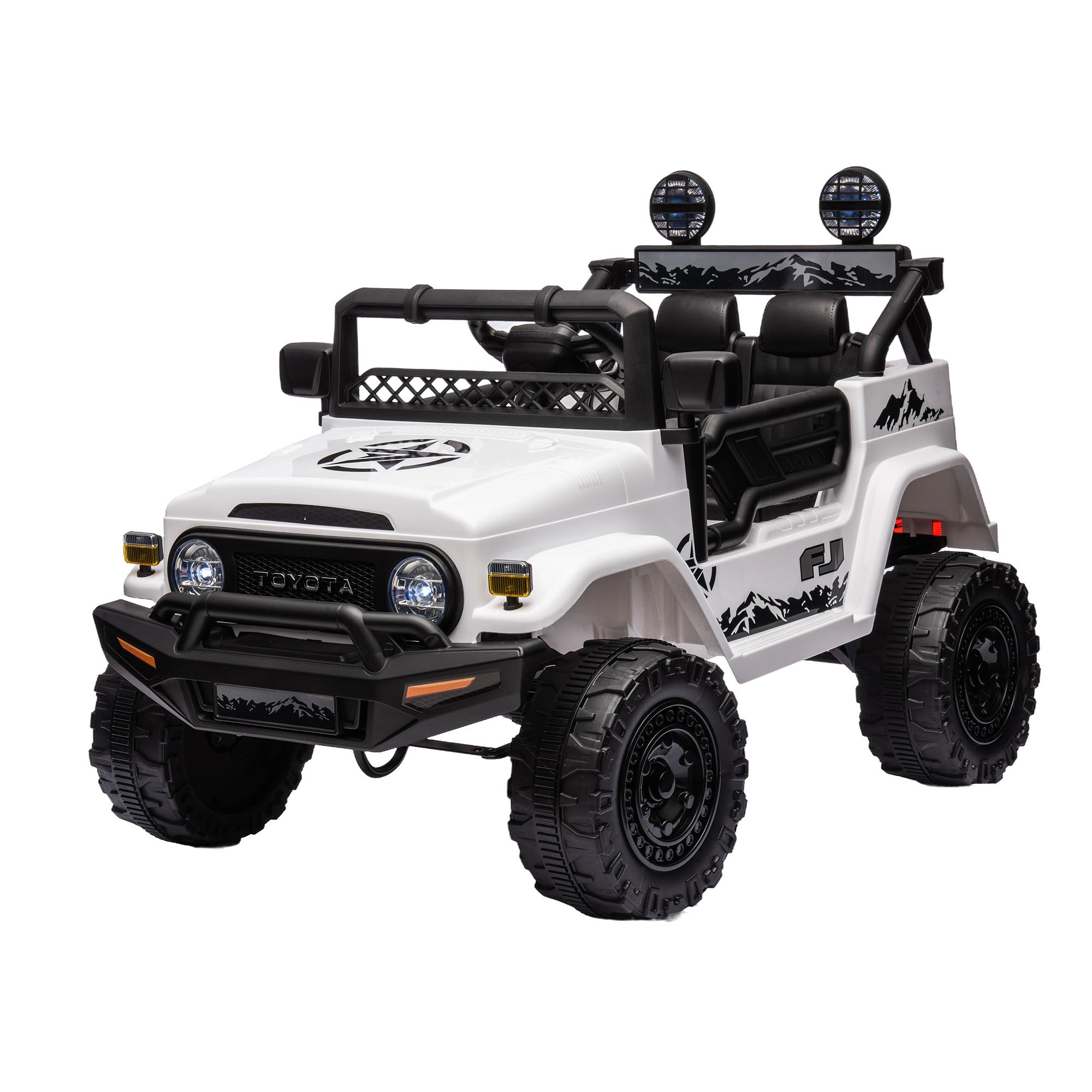 Toyota FJ Cruiser 12V Kids Ride-On Car with Remote Control