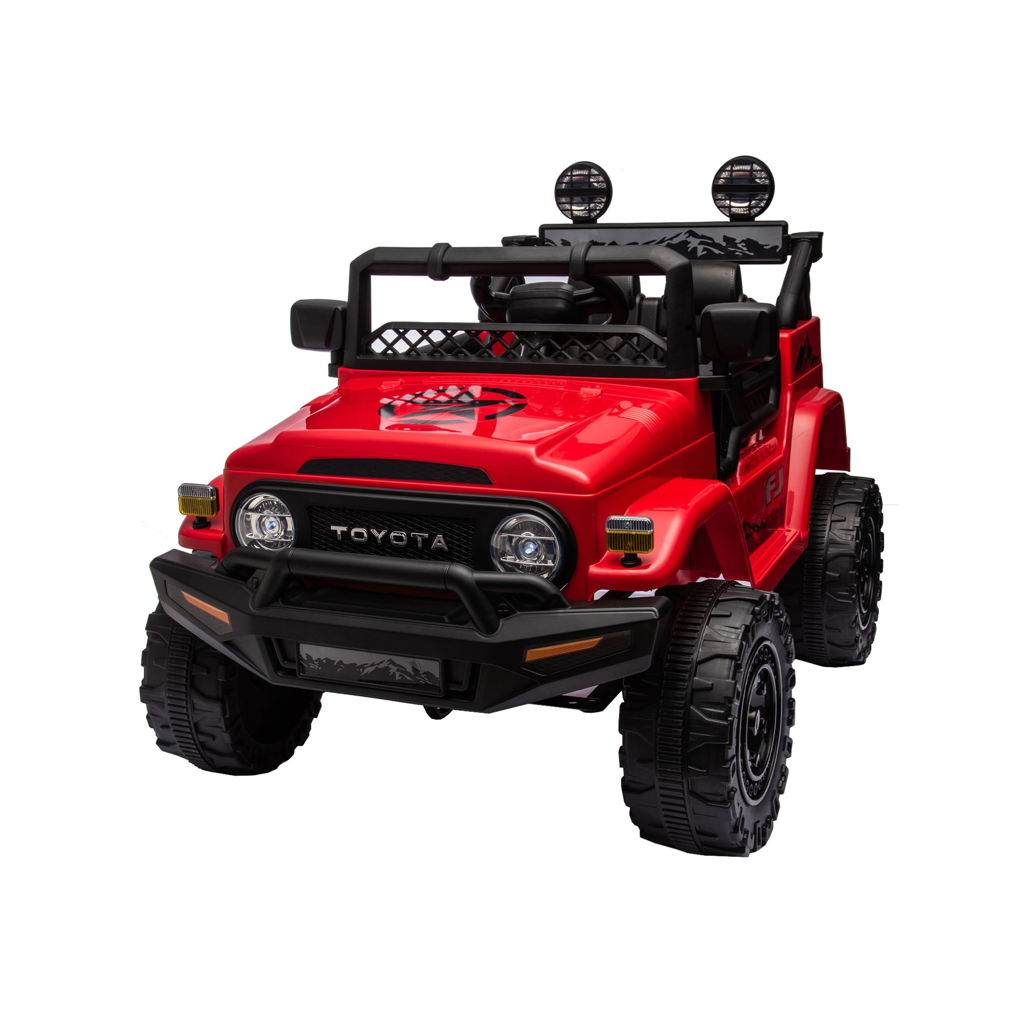 Toyota FJ Cruiser 12V Kids Ride-On Car with Remote Control