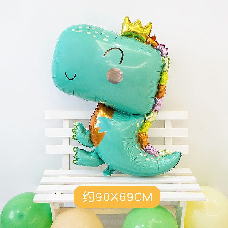 Cute Dinosaur Aluminum Foil Balloon
