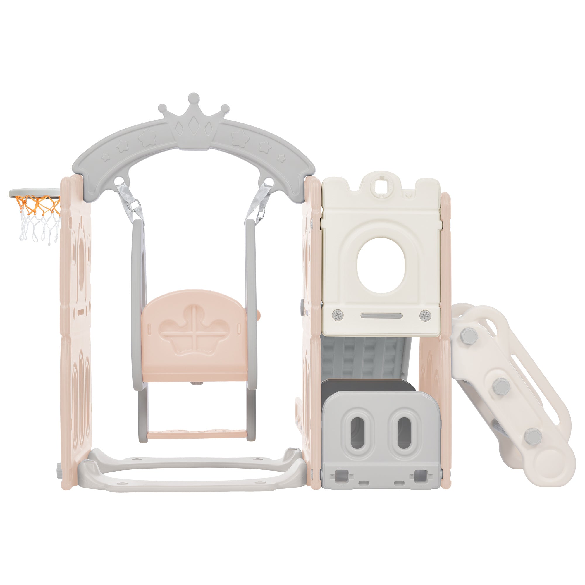 5-in-1 Toddler Slide and Swing Set