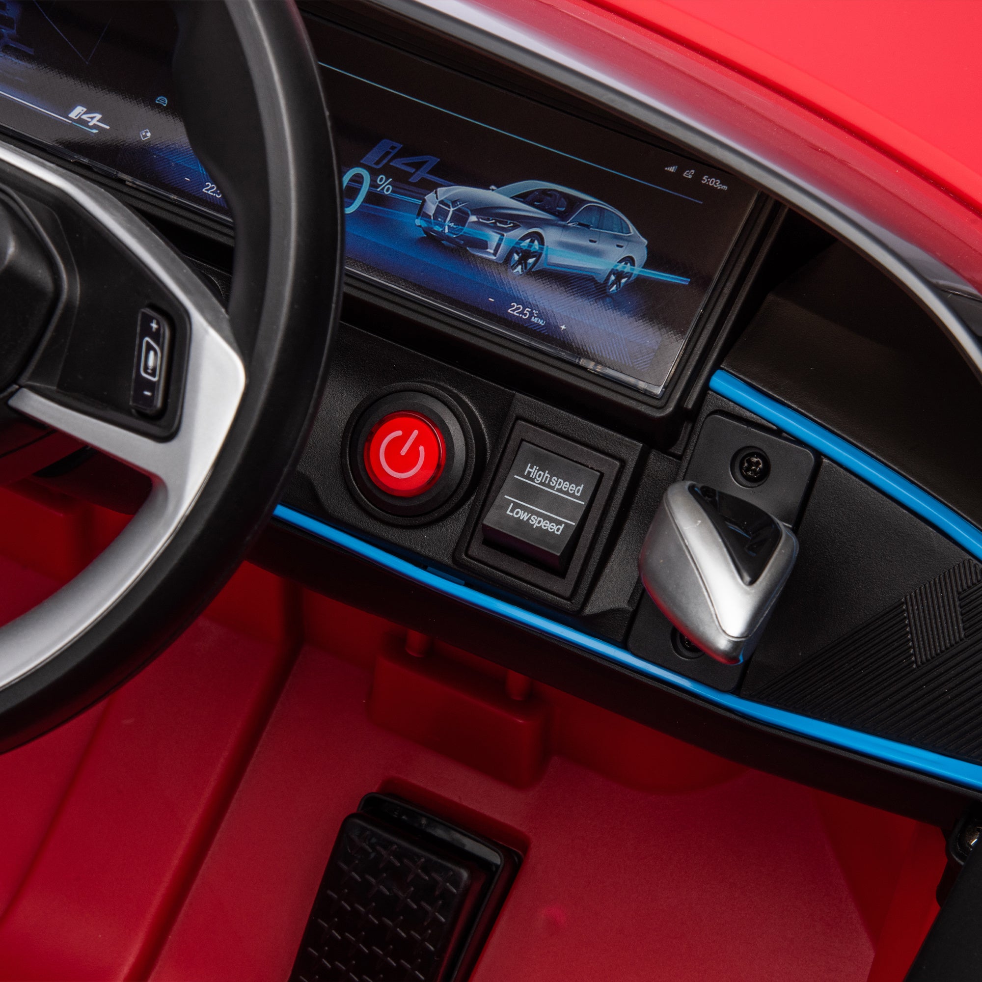 BMW I4 12V Kids Ride-On Car with Remote Control