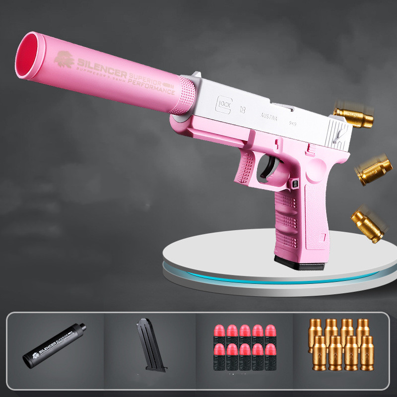 Plastic Simulated Boy's Toy Pistol