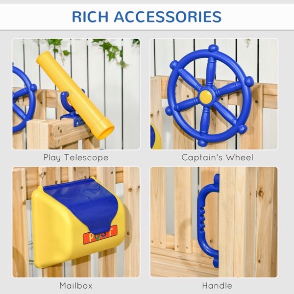 Wooden Swing Set Toddler Slide – leotoystore.com