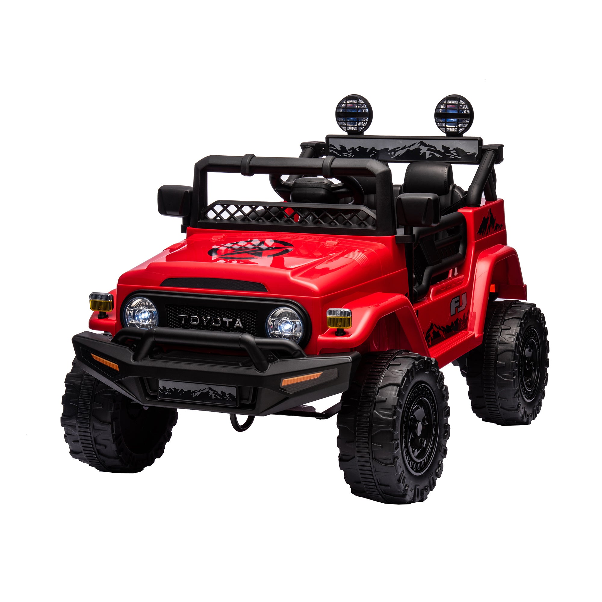 Toyota FJ Cruiser 12V Kids Ride-On Car with Remote Control
