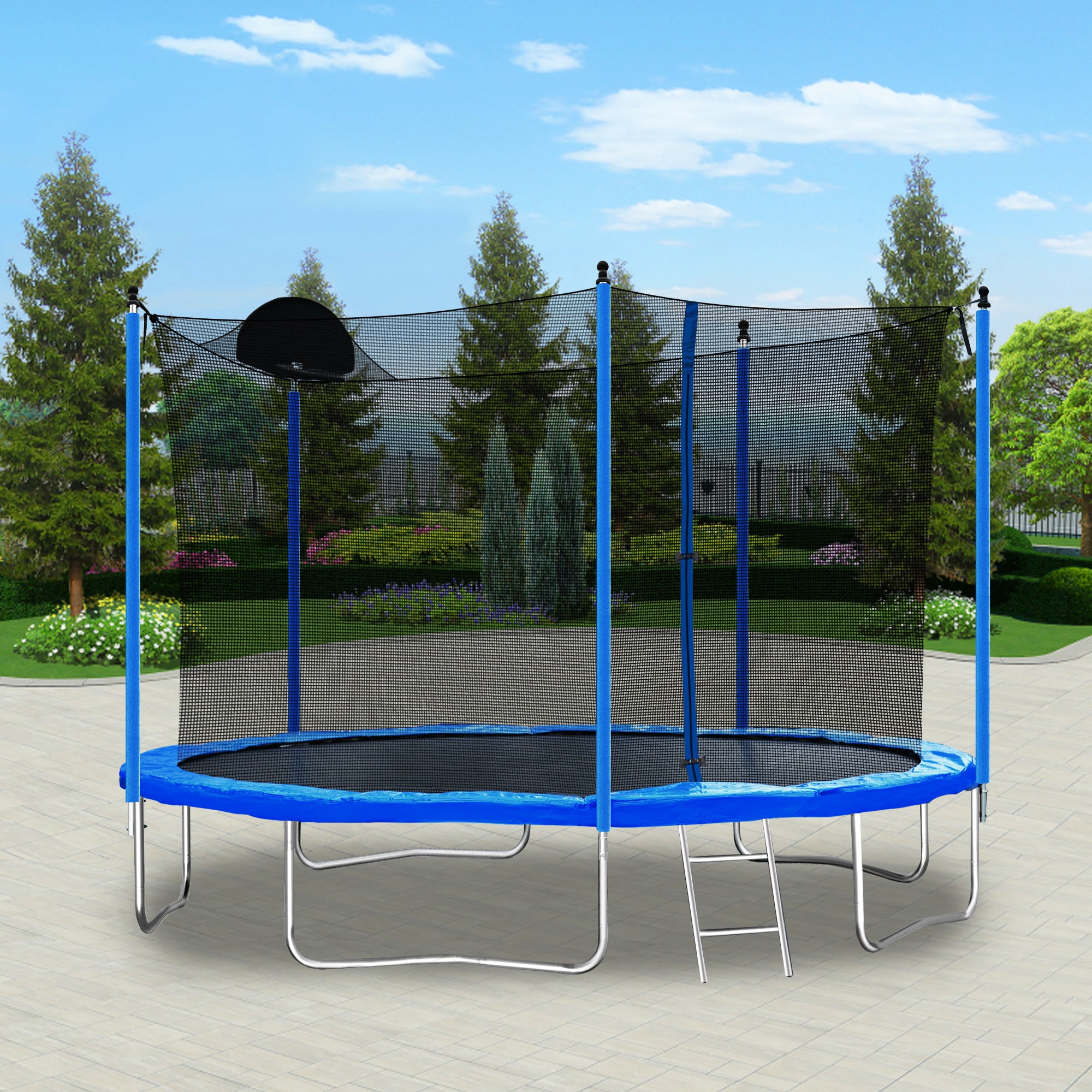 12FT Trampoline for Adults & Kids