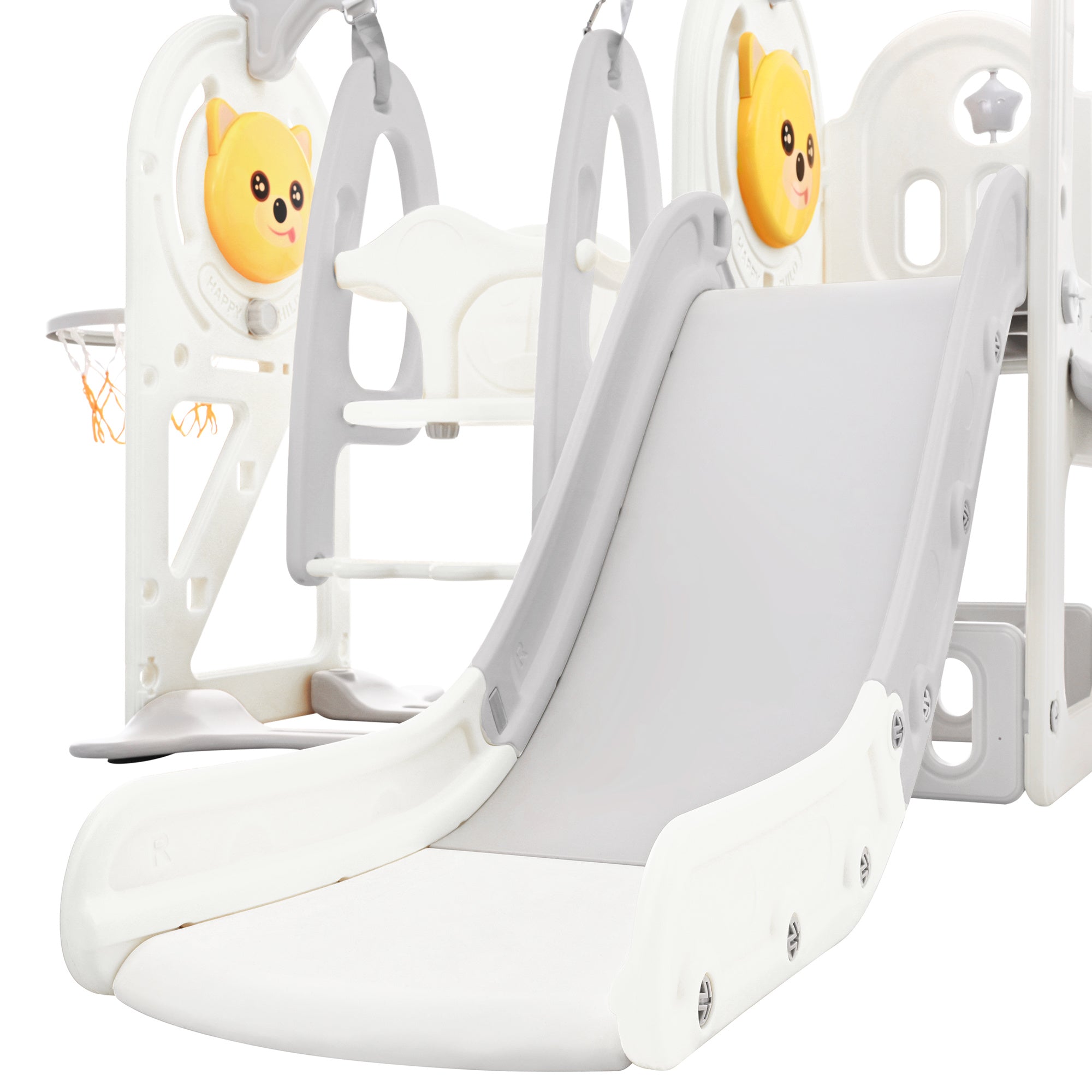 5-in-1 Toddler Playground: Slide, Swing