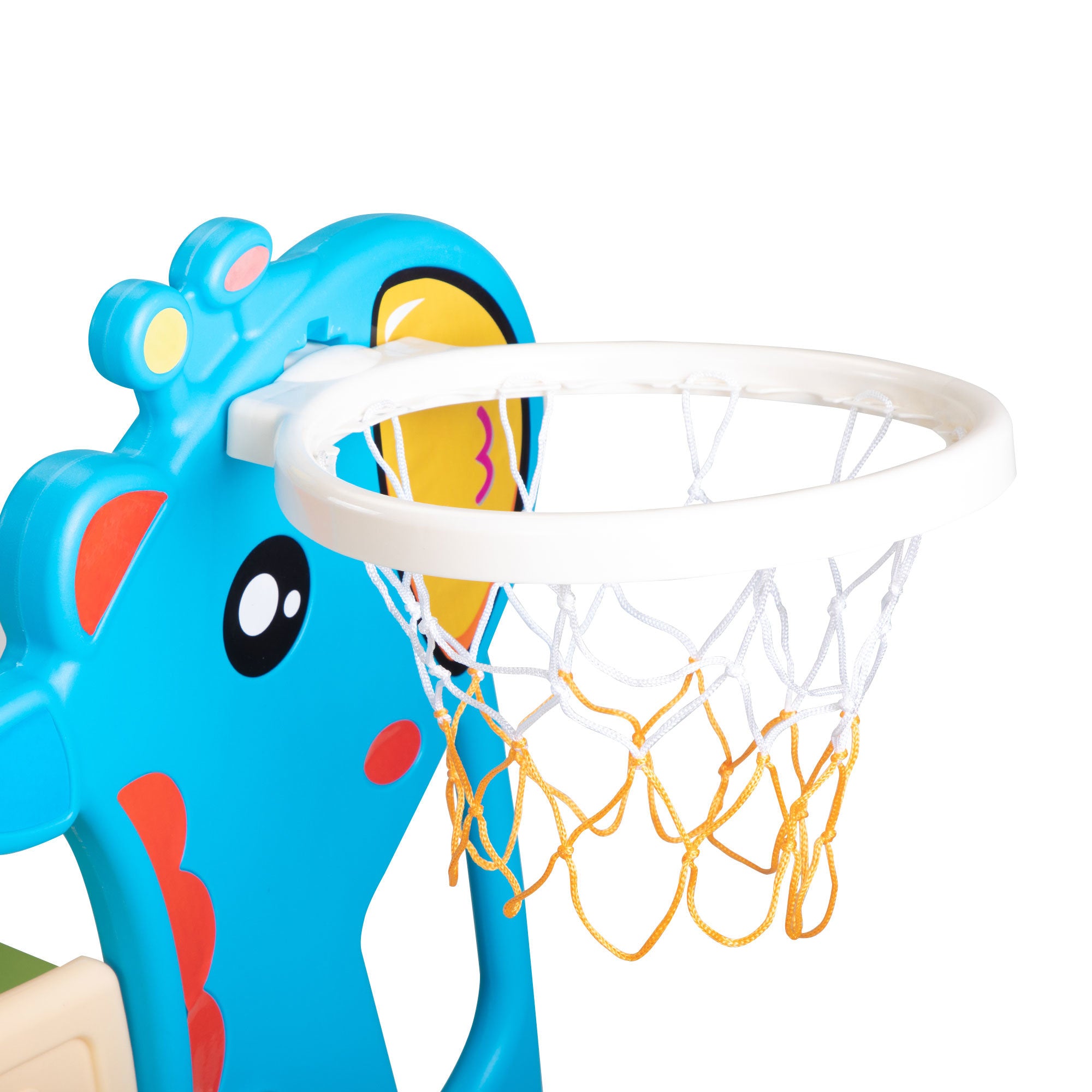 Extra-Long Slide and Swing Playset