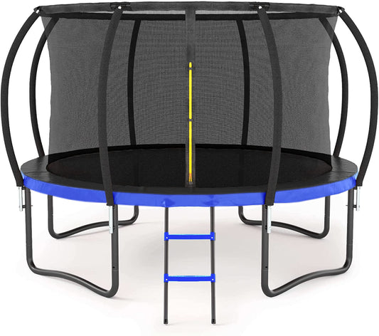 14FT Outdoor Trampoline with Safety