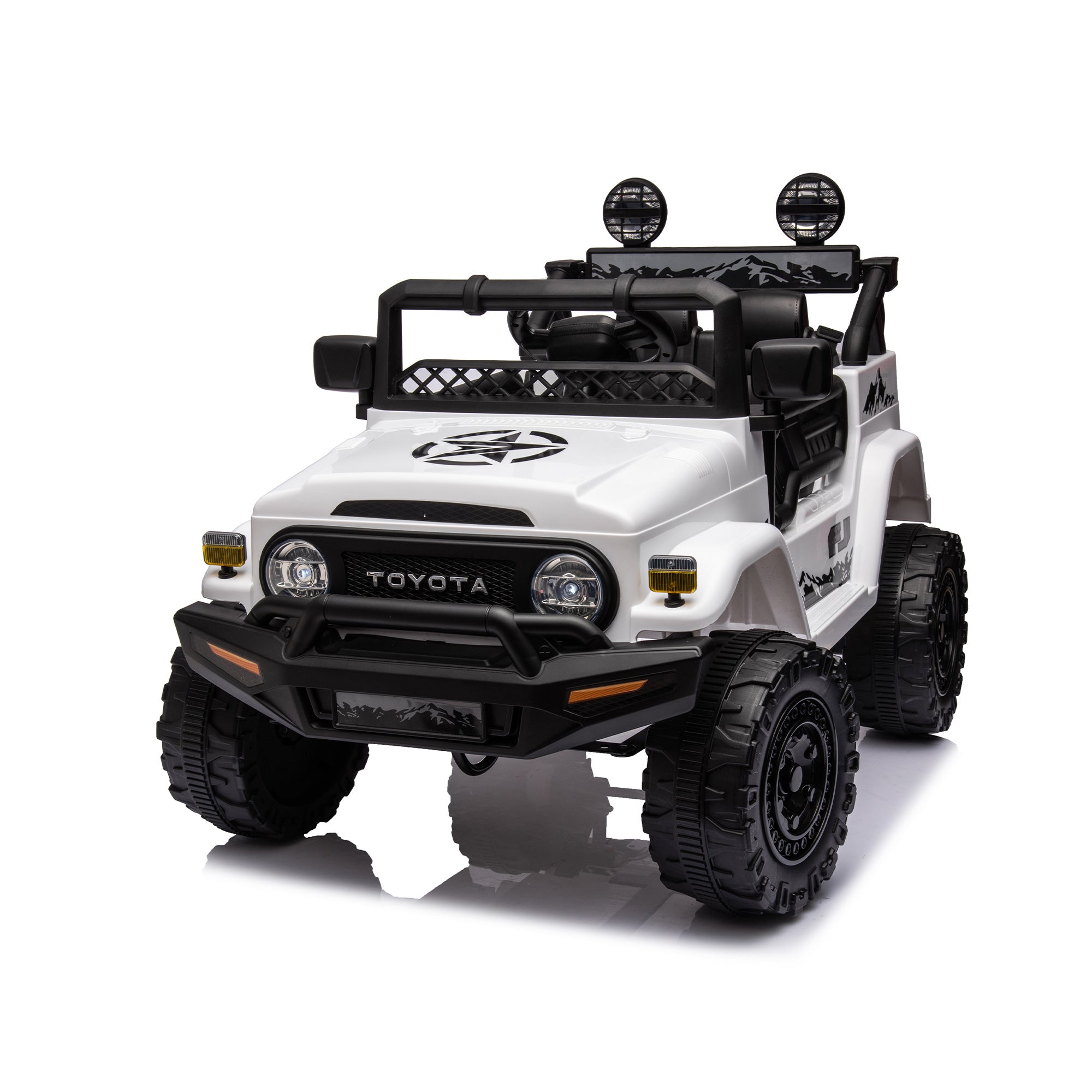 Toyota FJ Cruiser 12V Kids Ride-On Car with Remote Control