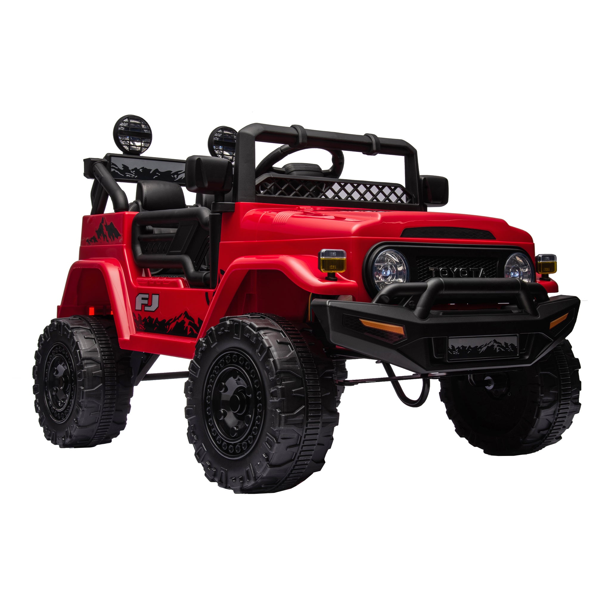 Toyota FJ Cruiser 12V Kids Ride-On Car with Remote Control